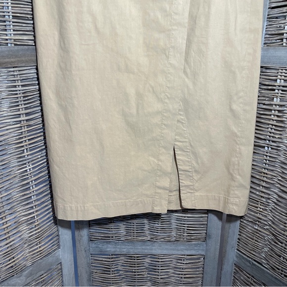 NWT Anthropologie Tan Pencil Skirt - size 12 - Picture 7 of 12